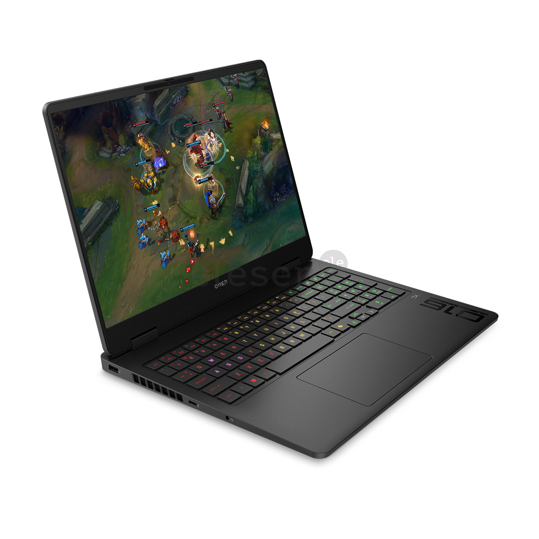 HP Omen 16, 16'', WUXGA, 144 Hz, Ryzen AI 7, 24 GB, 512 GB, ENG, shadow black - Notebook