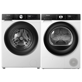 Hisense, 9 kg + 8 kg - Washing machine + clothes dryer