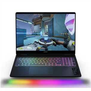 HP Omen Max 16, 16'', WUXGA, 165 Hz, Ryzen AI 7, 24 GB, 1 TB, RTX 5070 Ti, ENG, juodas - Nešiojamasis kompiuteris BP7R3EA#ABB