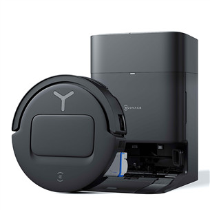 Ecovacs Deebot T80 Omni, wet & dry, juodas - Dulkių siurblys robotas