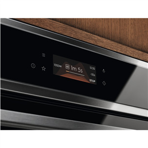 Electrolux, 44 L, su mikrobangų krosnelės funkcija, nerūdijančio plieno - Įmontuojama mini orkaitė su griliu