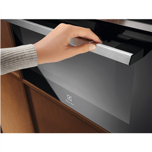 Electrolux, 44 L, su mikrobangų krosnelės funkcija, nerūdijančio plieno - Įmontuojama mini orkaitė su griliu