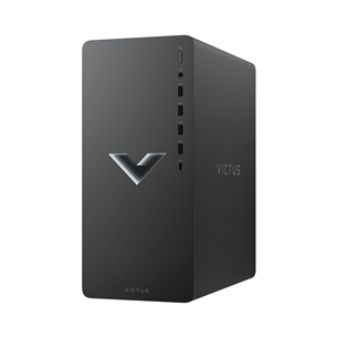 HP Victus TG02, Ryzen 5, 16 GB, 512 GB, RTX 3050, sidabro spalvos - Stacionarus kompiuteris B11XTEA#UUW