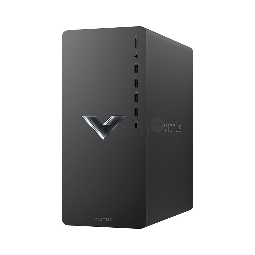 HP Victus TG02, Ryzen 5, 16 GB, 512 GB, RTX 3050, sidabro spalvos - Stacionarus kompiuteris