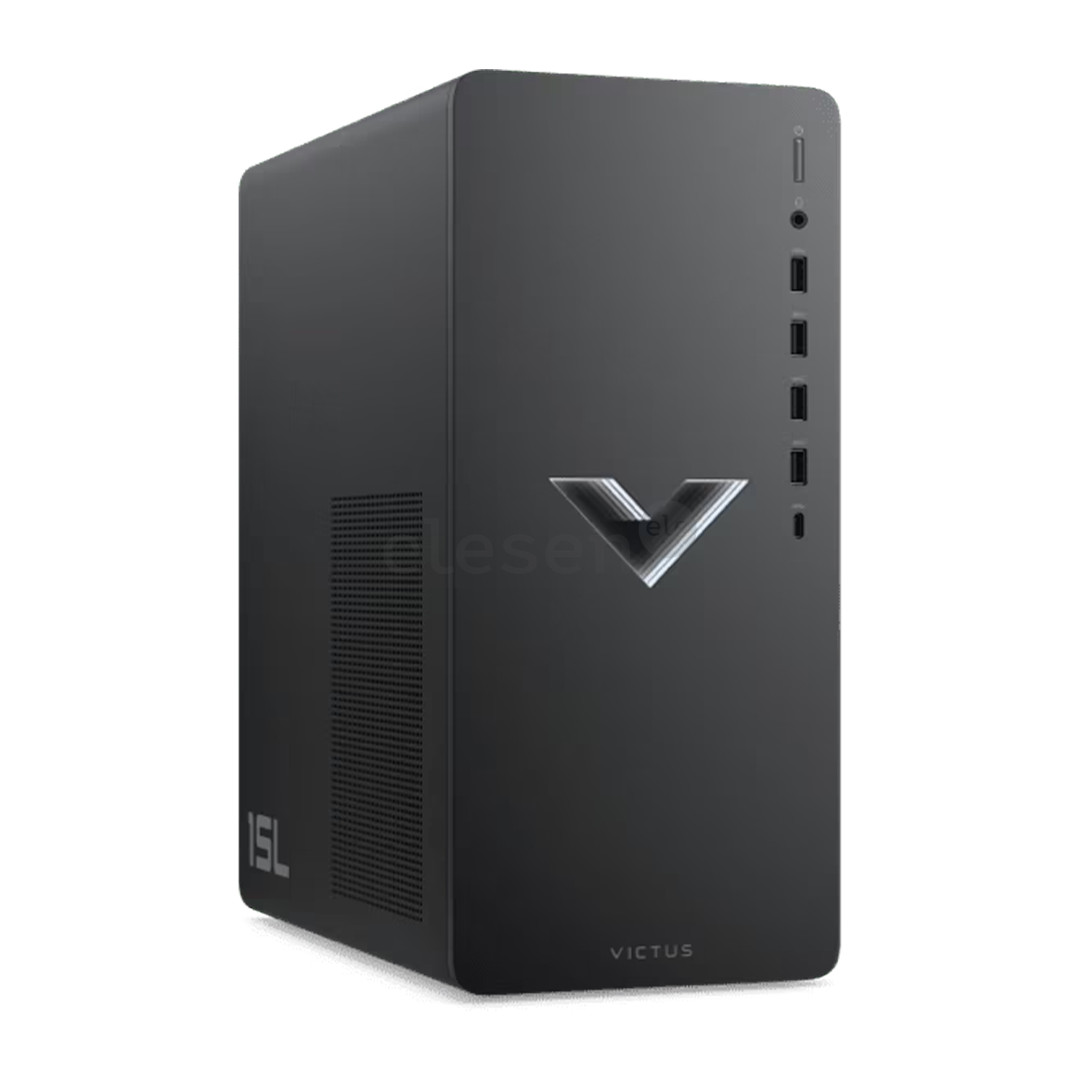 HP Victus TG02, Ryzen 5, 16 GB, 512 GB, RTX 3050, sidabro spalvos - Stacionarus kompiuteris