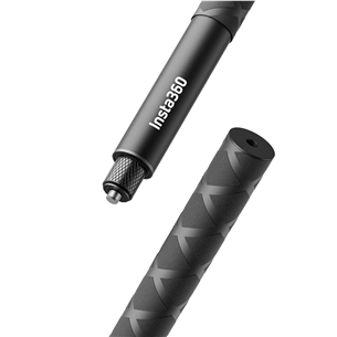 Insta360 114cm Invisible Selfie Stick, juodas - Kameros laikiklis