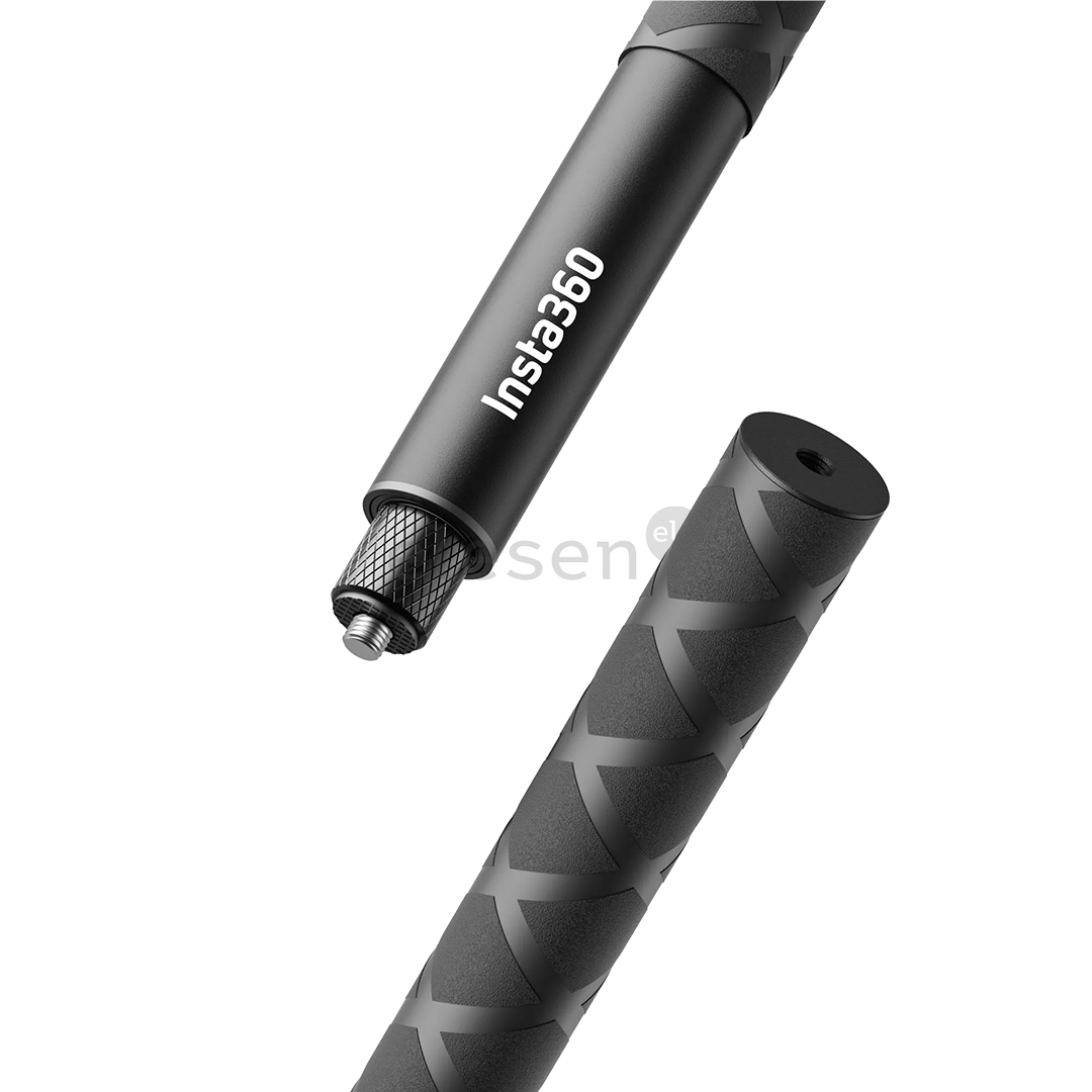 Insta360 114cm Invisible Selfie Stick, juodas - Kameros laikiklis