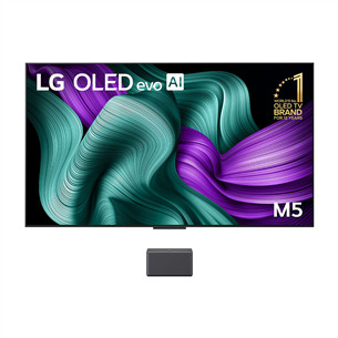 LG Signature OLED Evo AI M5, 65'', 4K UHD, OLED, черный - Телевизор OLED65M59LA.AEU
