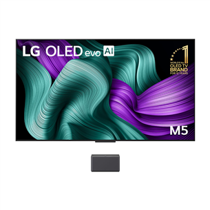 LG Signature OLED Evo AI M5, 65'', 4K UHD, OLED, black - TV OLED65M59LA.AEU
