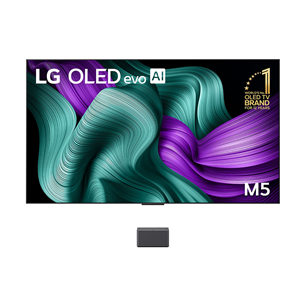 LG Signature OLED Evo AI M5, 83'', 4K UHD, OLED, black - TV OLED83M59LA.AEU