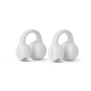 Philips TAQ2000, baltos - Belaidės ausinės