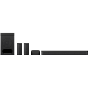 Sony BRAVIA Theatre System 6, 5.1, Dolby Atmos, juoda - Garso sistema