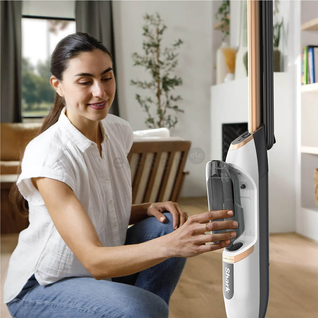 Shark SteamSpot, white - Steam mop