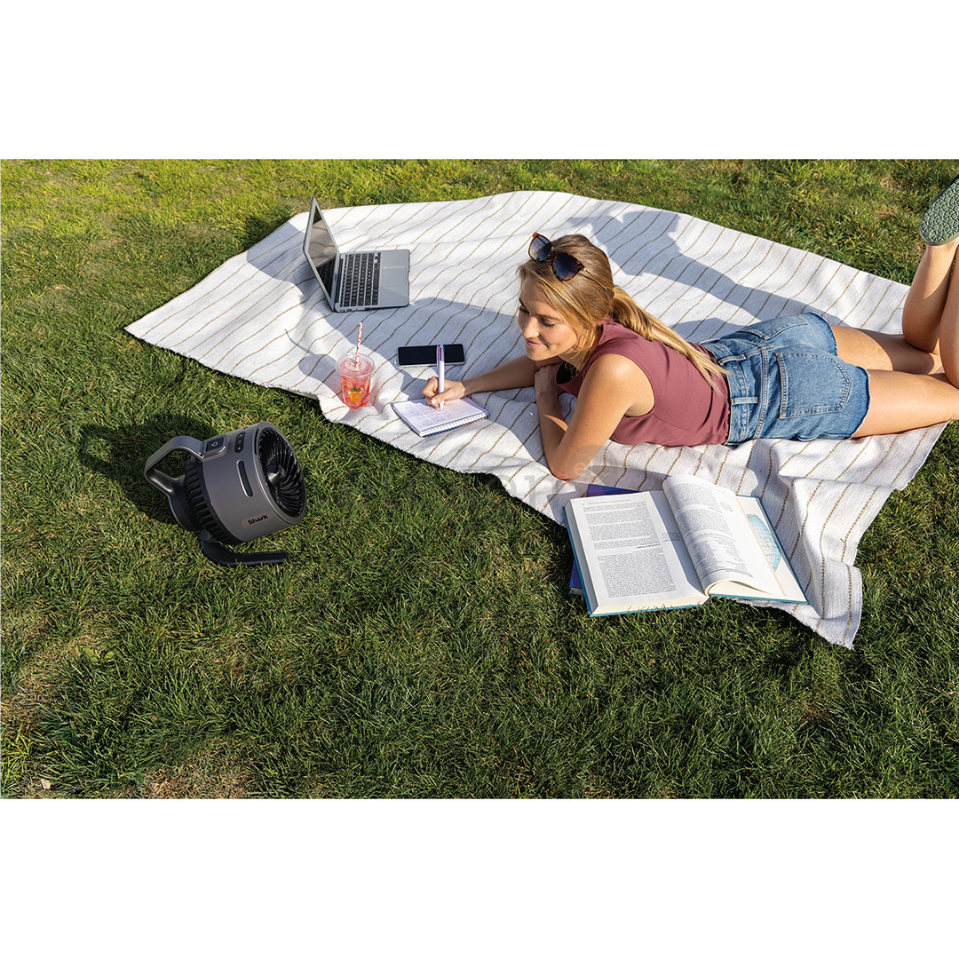 Shark FlexBreeze HydroGo, темно-серый - Вентилятор