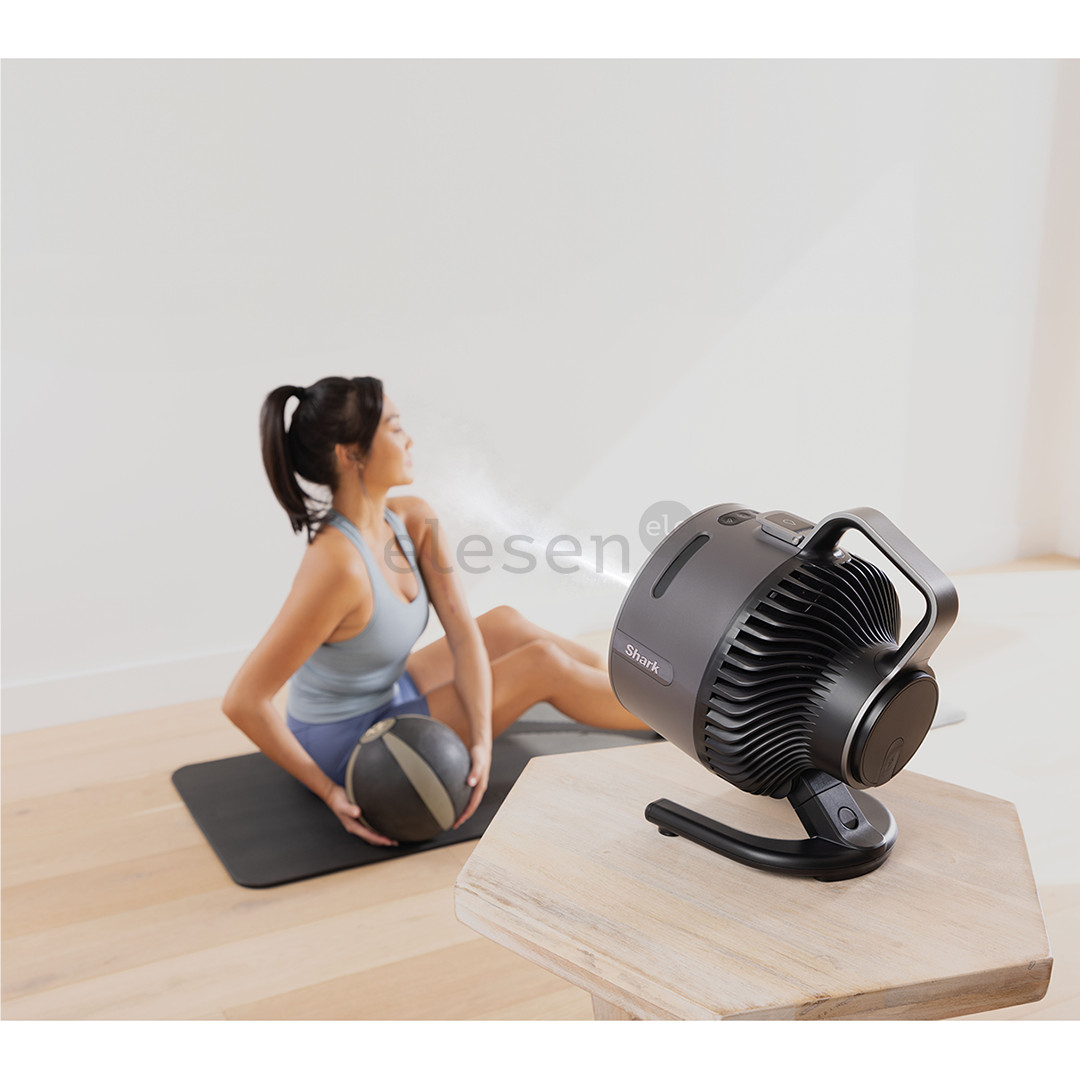 Shark FlexBreeze HydroGo, темно-серый - Вентилятор