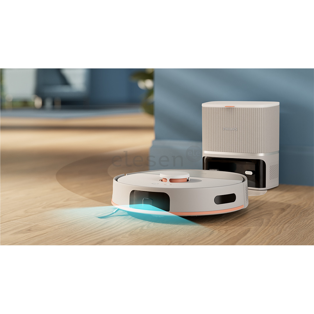 Philips HomeRun 5000 Series, Wet & Dry, beige - Robot vacuum cleaner