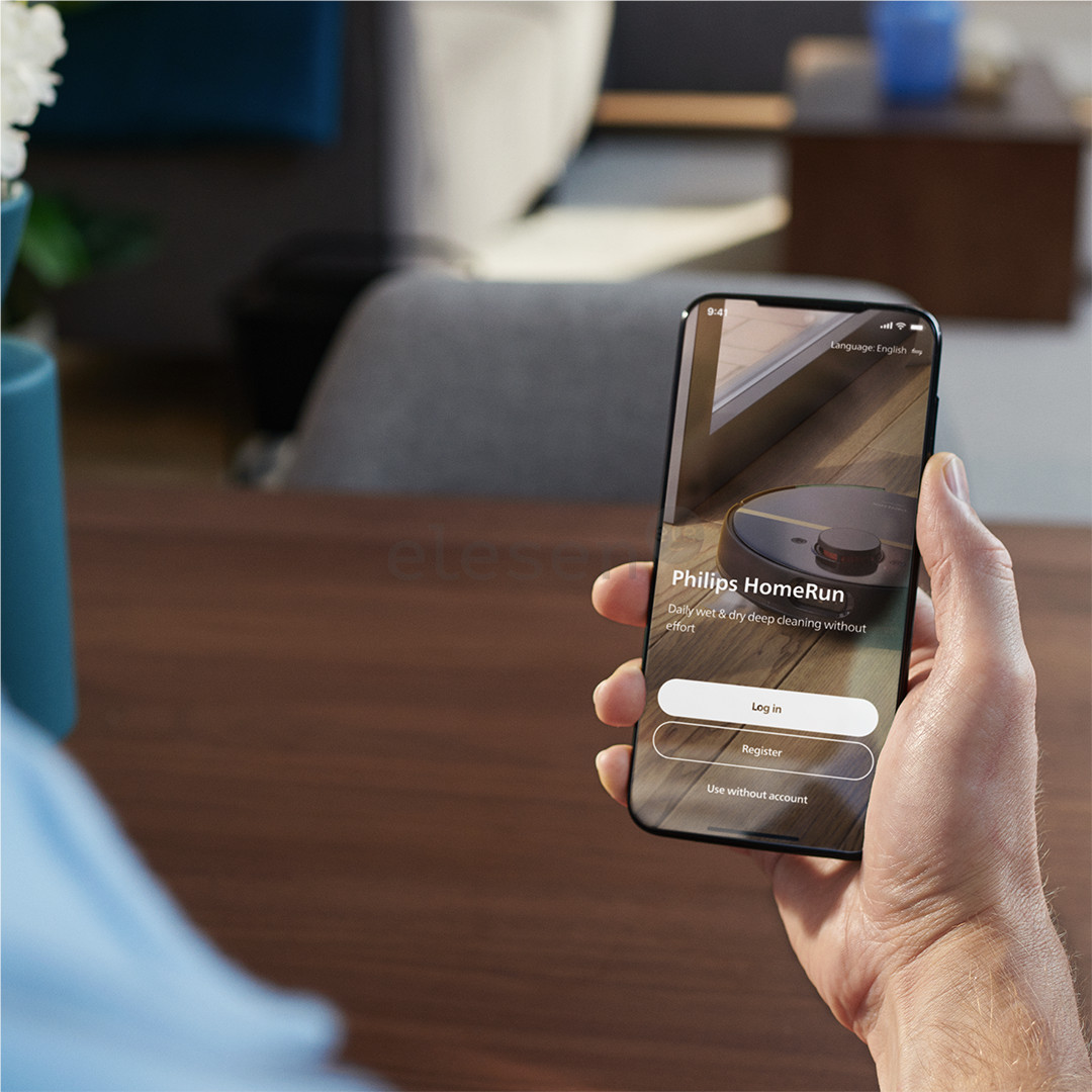 Philips HomeRun 5000 Series, Wet & Dry, beige - Robot vacuum cleaner