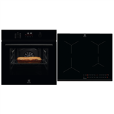 Electrolux, 65 L - Įmontuojama orkaitė + indukcinė kaitlentė