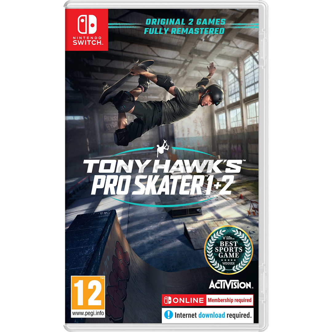 Tony Hawks Pro Skater 1+2, Nintendo Switch - Игра