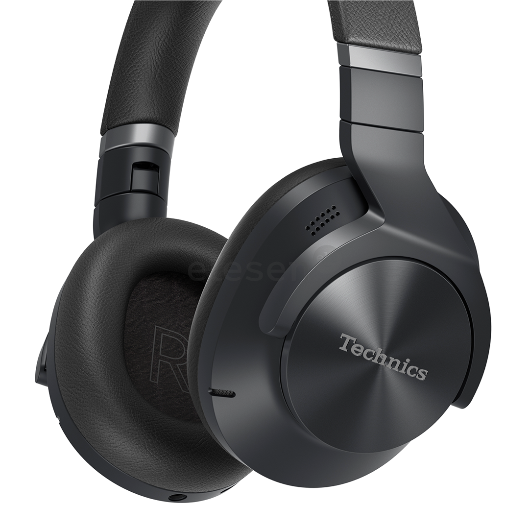 Technics A800, juodos - Belaidės ausinės