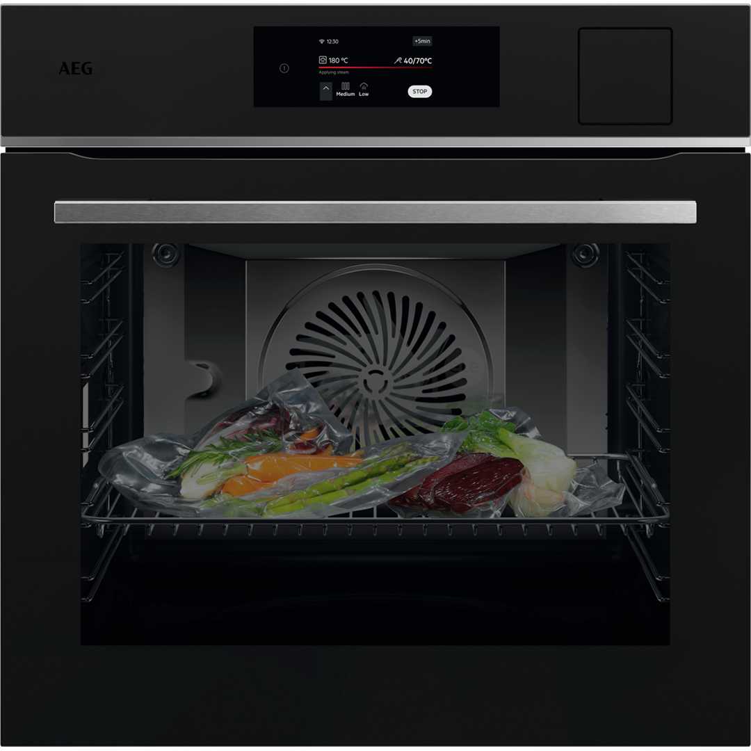 AEG 8000 Series Meal Assist, 70 L, juoda - Įmontuojama orkaitė