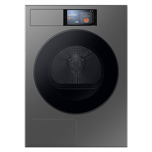 Samsung, šilumos siurblys, 9 kg, gylis 60 cm, tamsiai sidabrinės spalvos - Džiovyklė DV90F09F4SU4