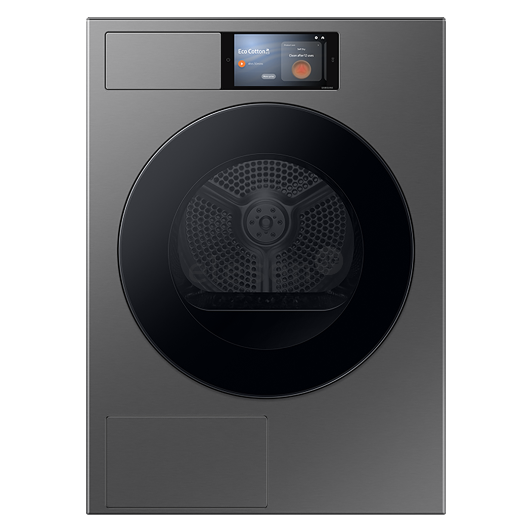 Samsung, šilumos siurblys, 9 kg, gylis 60 cm, tamsiai sidabrinės spalvos - Džiovyklė