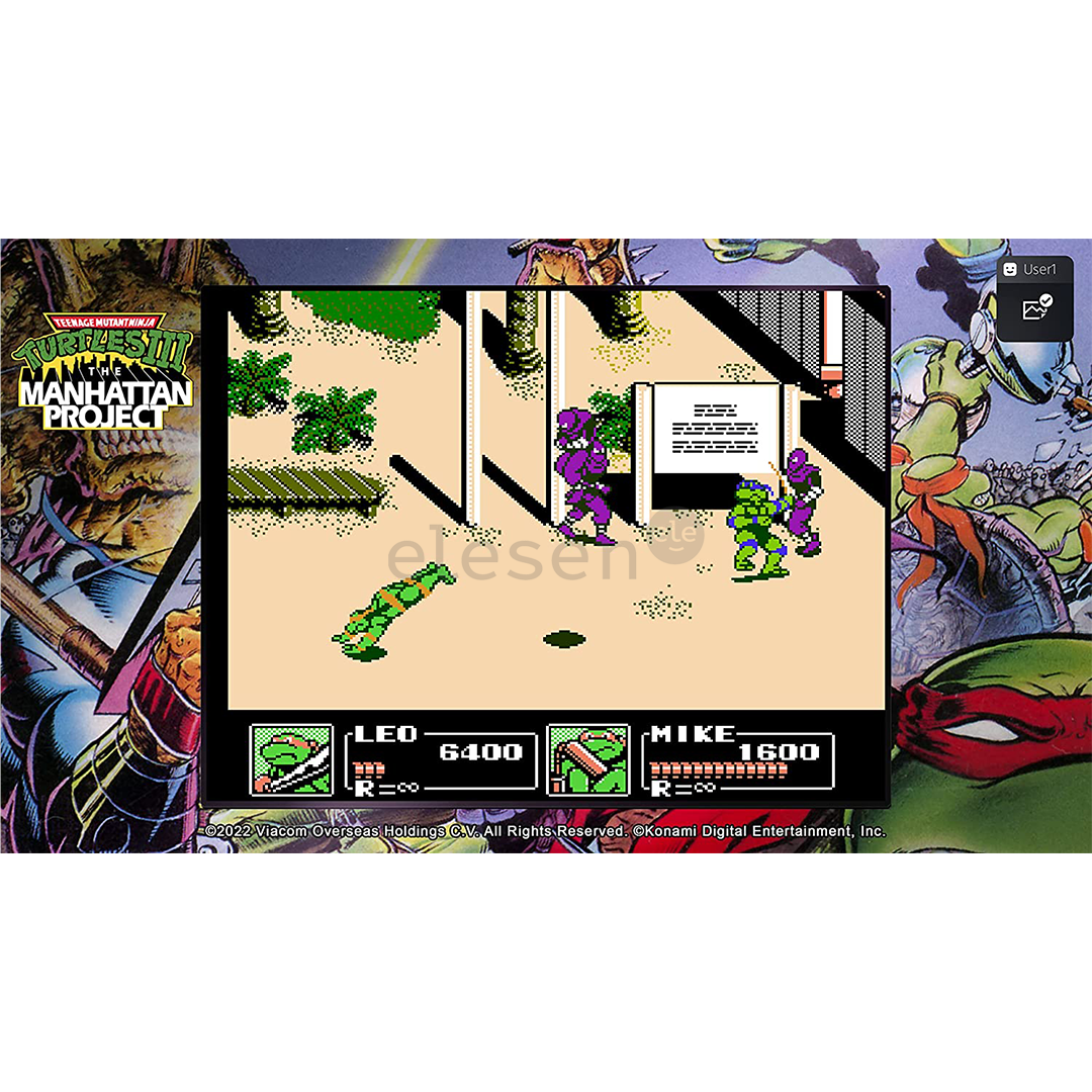 Teenage Mutant Ninja Turtles: The Cowabunga Collection, Nintendo Switch - Game