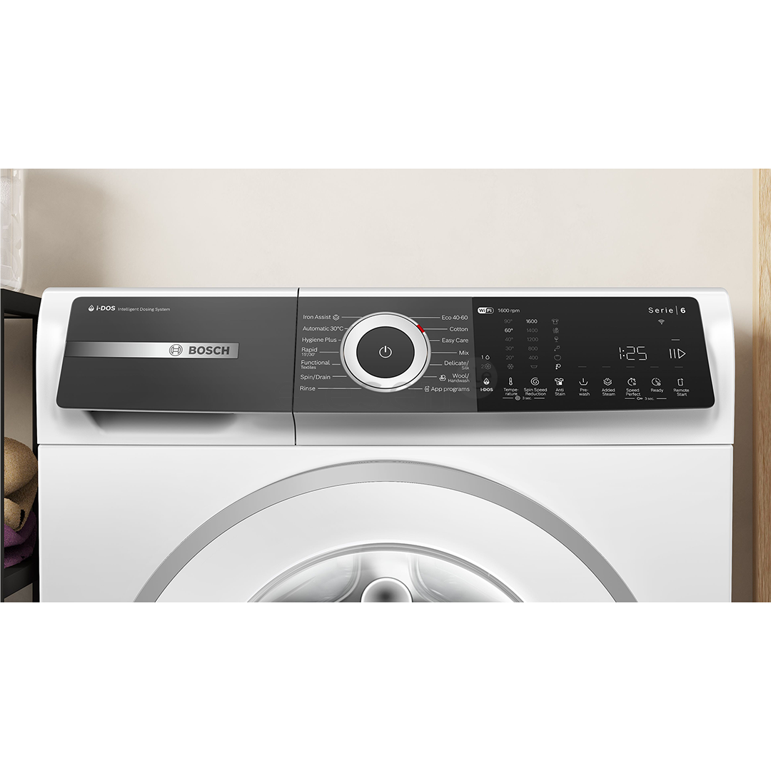 Bosch Series 6, 10 kg, depth 59 cm, 1600 rpm - Front load washing machine