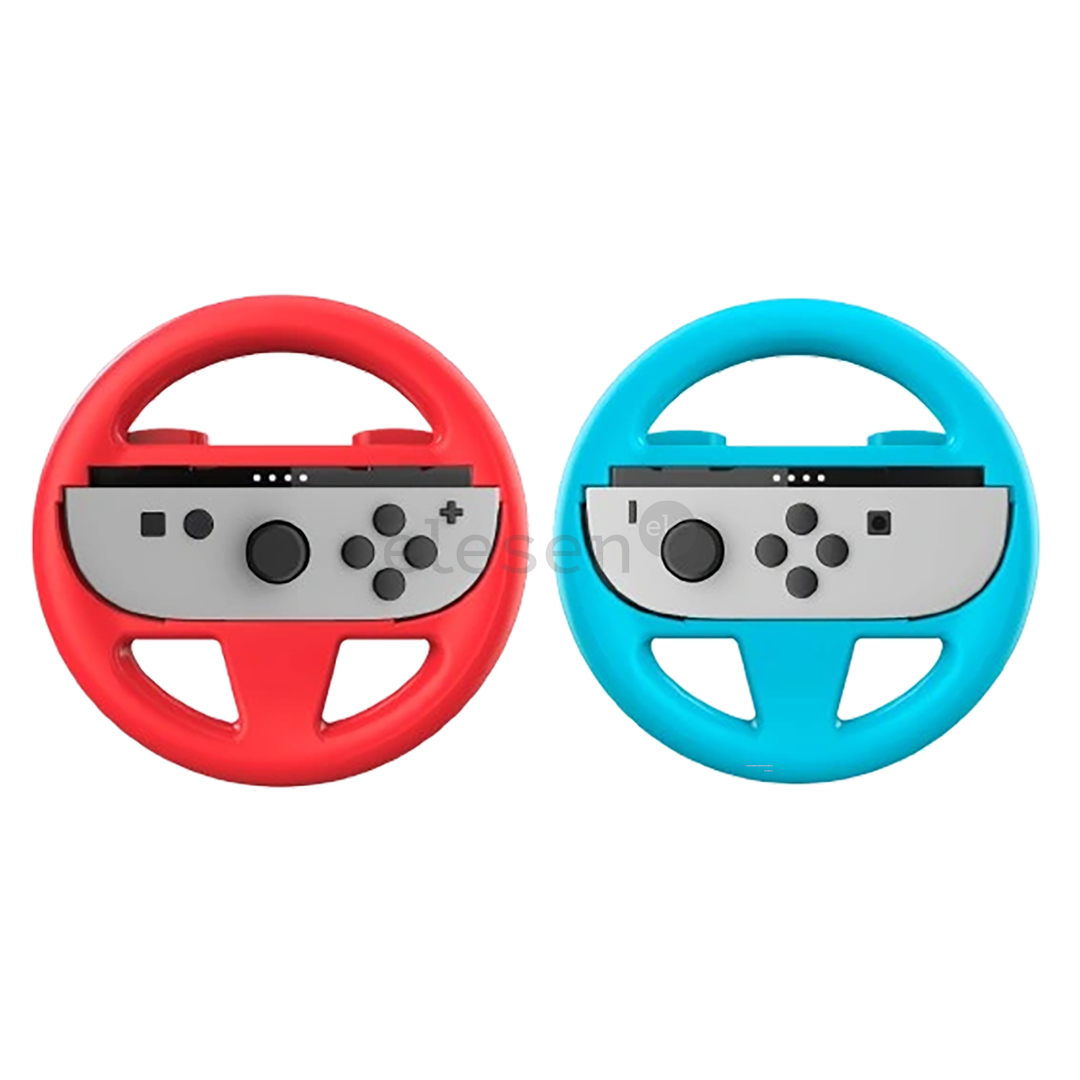 Nacon Joy-Con 2 Wheel, Nintendo Switch 2, 2 vnt., mėlynas/raudonas - Žaidimų vairas