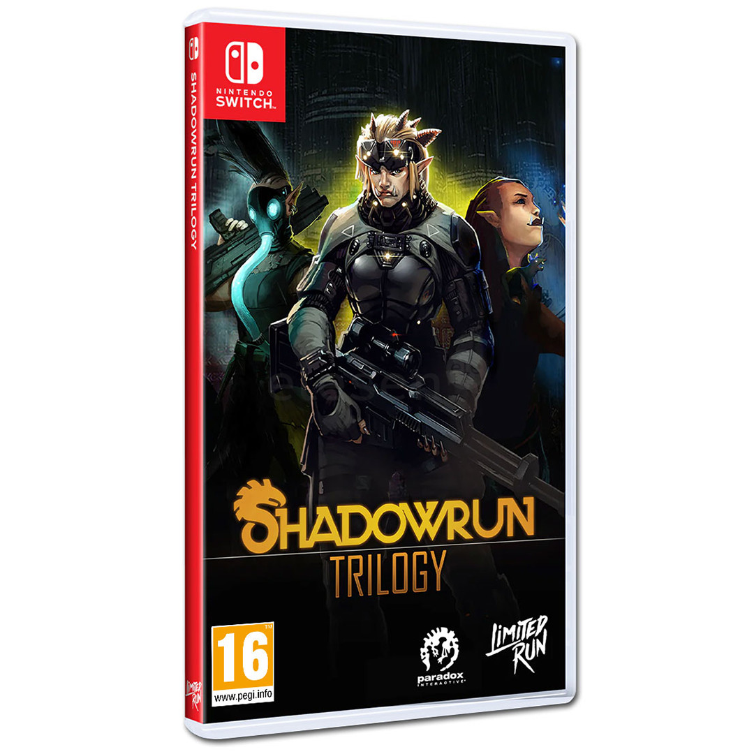 Shadowrun Trilogy, Nintendo Switch - Игра