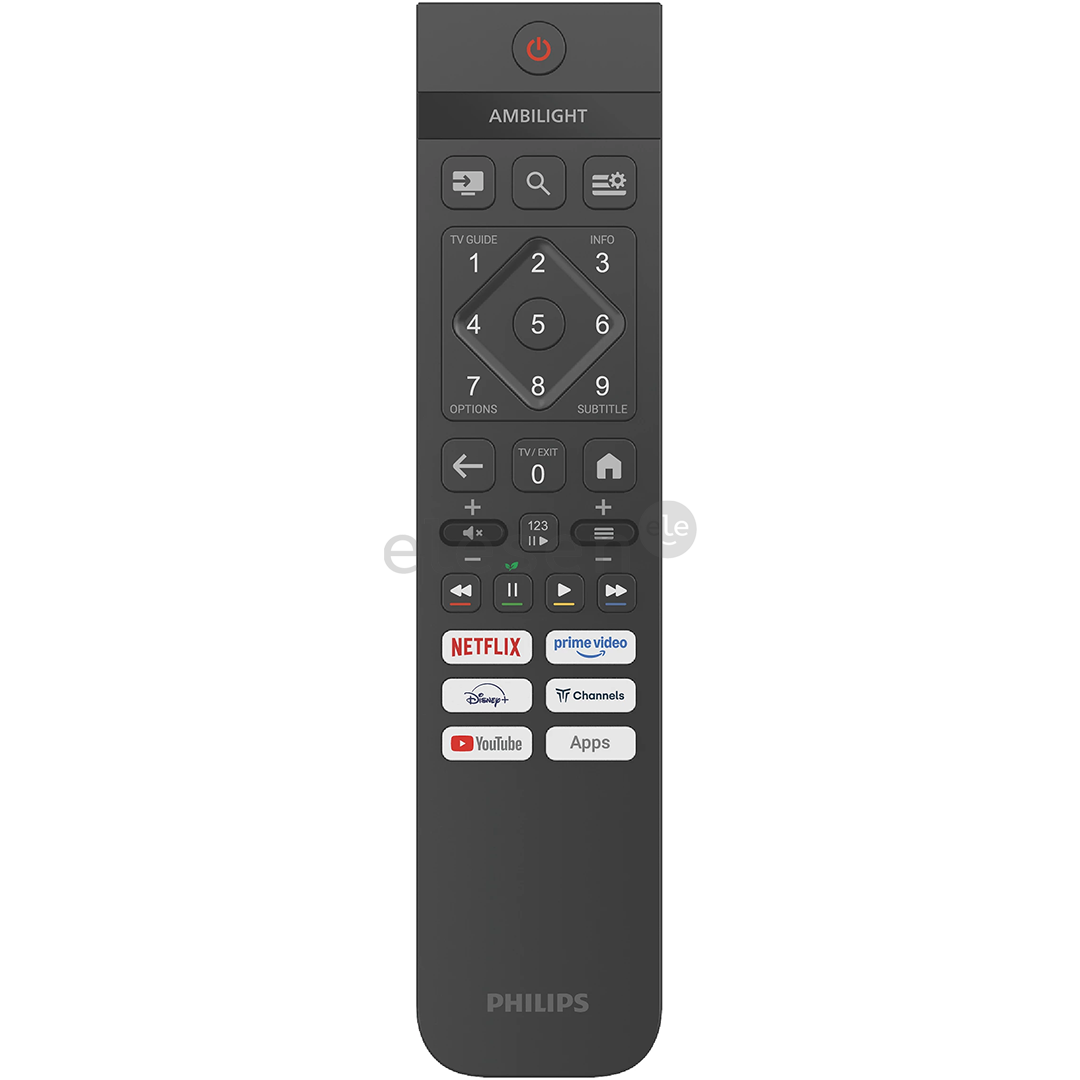 Philips PUS7000, 43", 4K UHD, LED LCD, black - TV