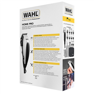 Wahl Home Pro, balta/juoda - Plaukų kirpimo mašinėlė