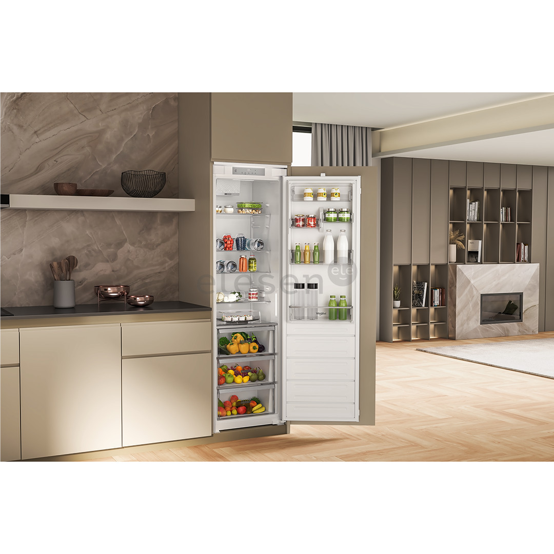 Whirlpool, 306 L, aukštis 177 cm - Įmontuojamas šaldytuvas