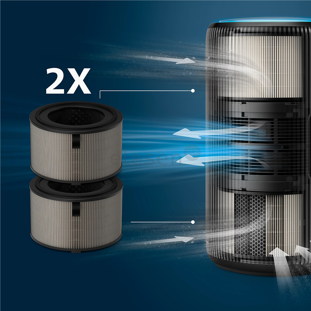 Philips, 4200 Series, HEPA NanoProtect, 2 pcs - Filter for air purifier