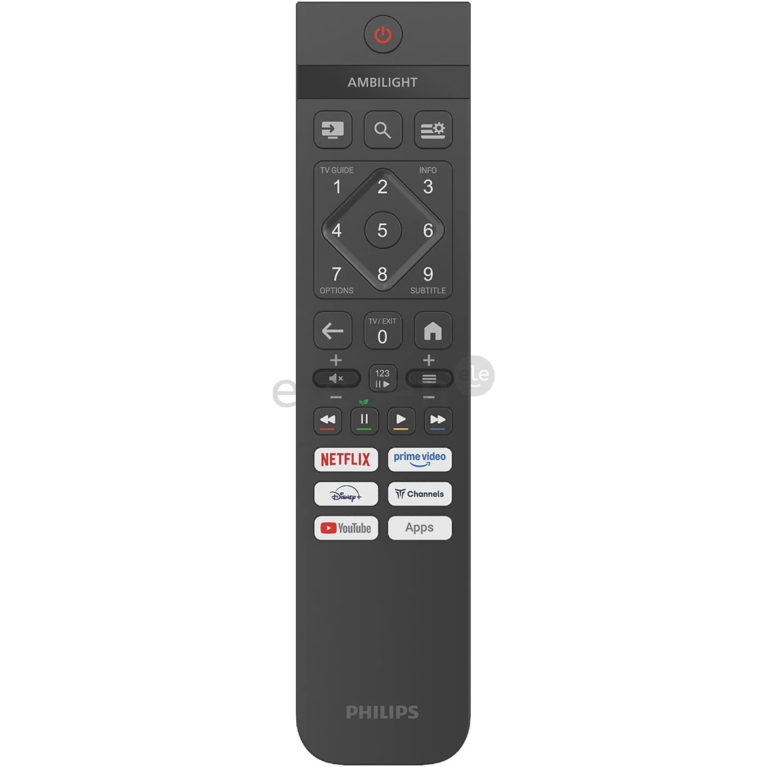 Philips PFS6000, 40'', FULL HD, LED LCD, juodas - Televizorius