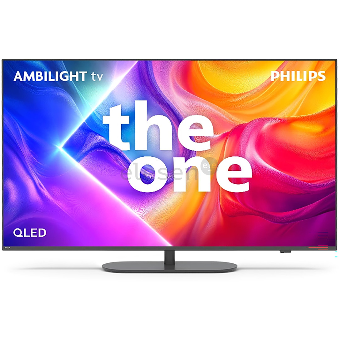 Philips The One PUS9060, 50'', 4K UHD, QLED, black - TV