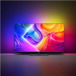 Philips The One PUS9060, 65'', 4K UHD, QLED, juodas - Televizorius
