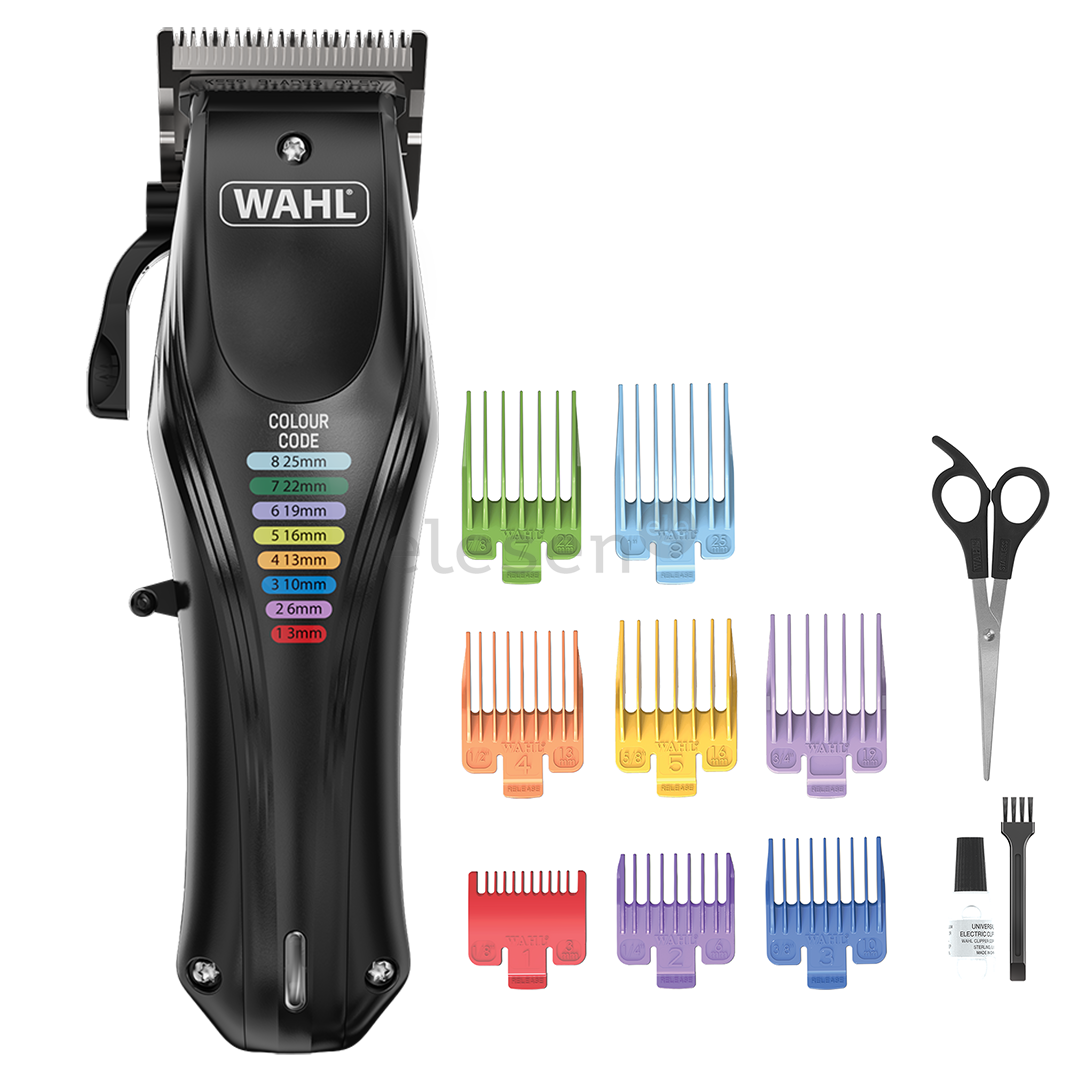 Wahl Colour Pro, juoda - Gyvūnų plaukų kirpimo mašinėlė