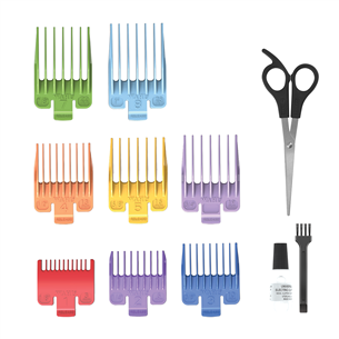 Wahl Colour Pro, juoda - Gyvūnų plaukų kirpimo mašinėlė