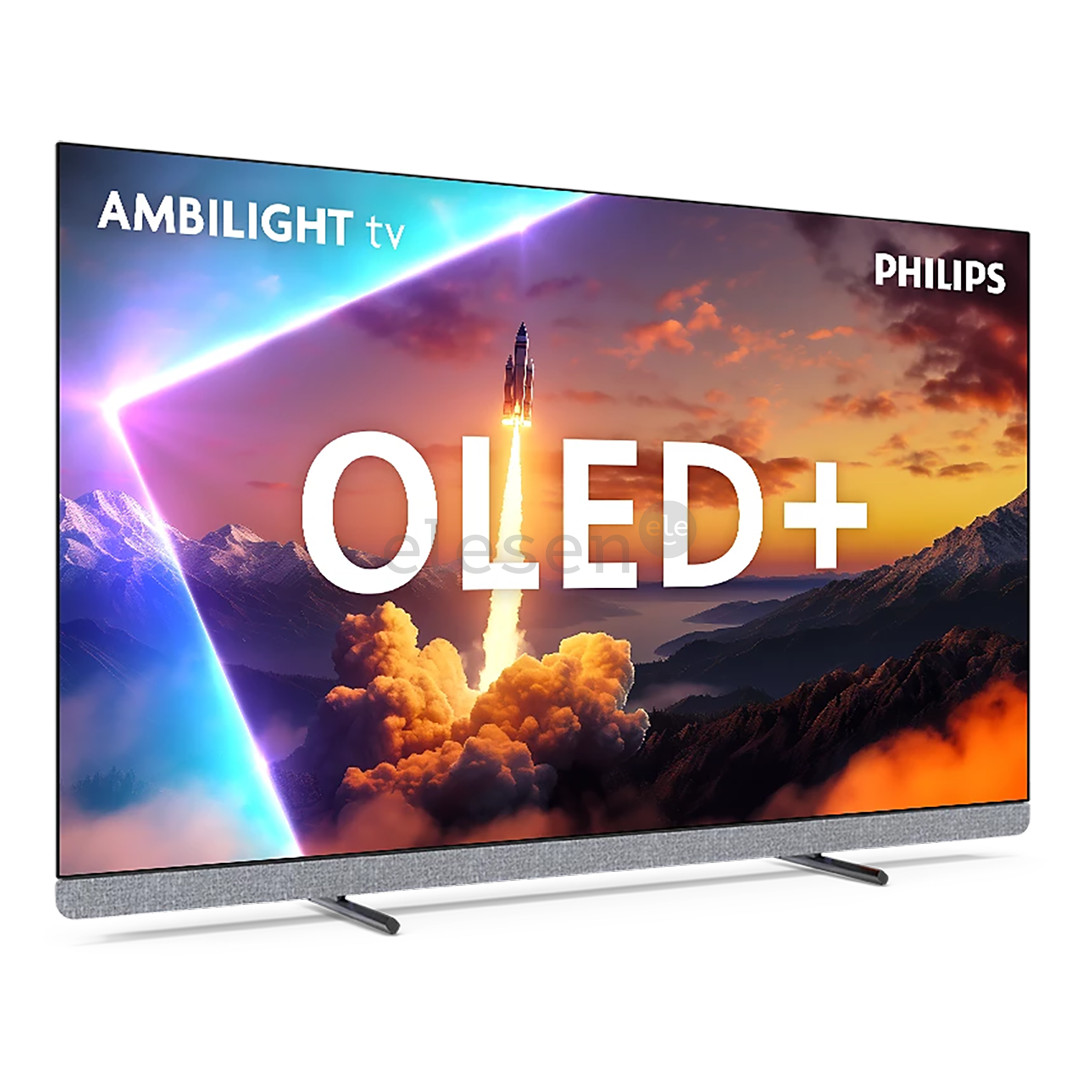 Philips OLED910, 55'', 4K UHD, OLED, pilkas - Televizorius
