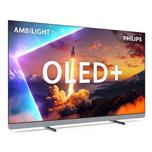 Philips OLED910, 77'', 4K UHD, OLED, pilkas - Televizorius