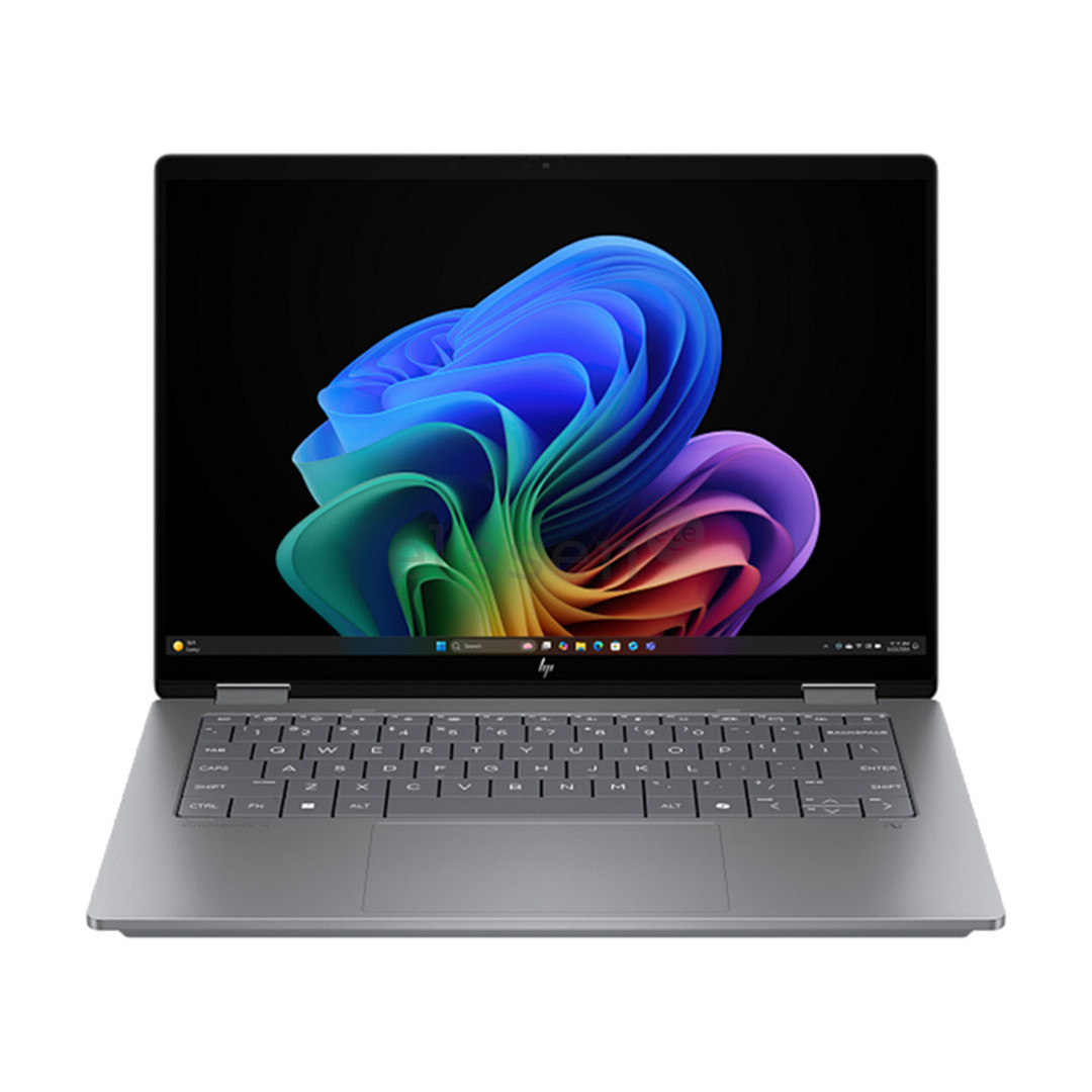 HP OmniBook X Flip 14, 14'', WUXGA, Ryzen AI 5, 16 GB, 512 GB, Radeon 840M, ENG, meteor silver - Notebook