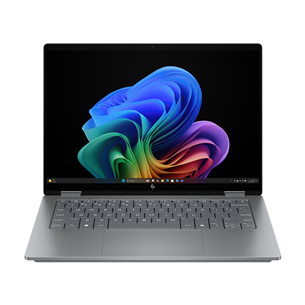 HP OmniBook X Flip 16, 16'', WUXGA, Ryzen AI 5, 16 GB, 512 GB, Radeon 840M, ENG, sidabro spalvos - Nešiojamas kompiuteris BP7R4EA#ABB