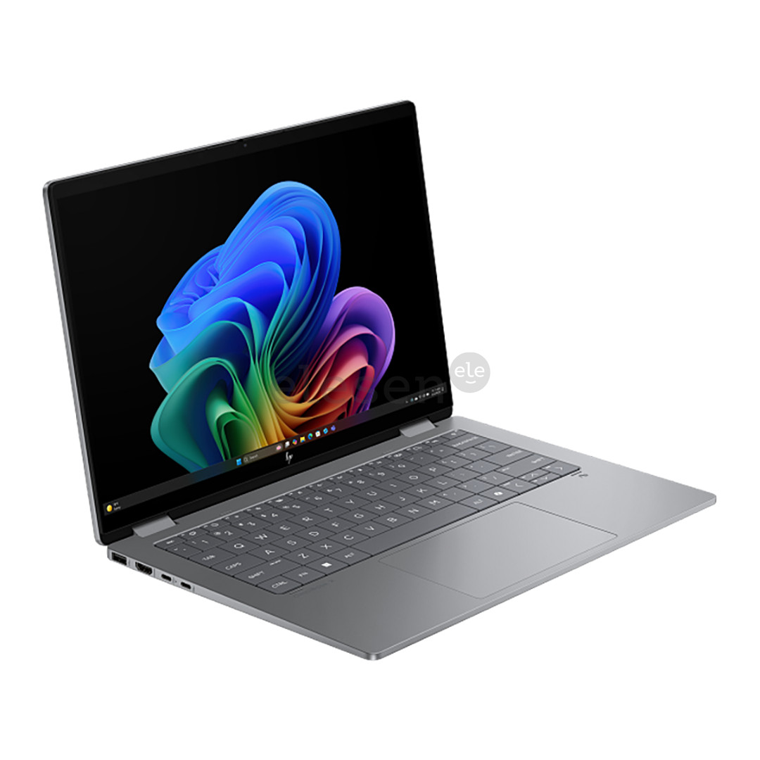 HP OmniBook X Flip 16, 16'', WUXGA, Ryzen AI 5, 16 GB, 512 GB, Radeon 840M, ENG, meteor silver - Notebook