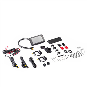 Midland BikePlay Guardian, Bluetooth, juoda - CarPlay ir Android Auto sistema motociklams