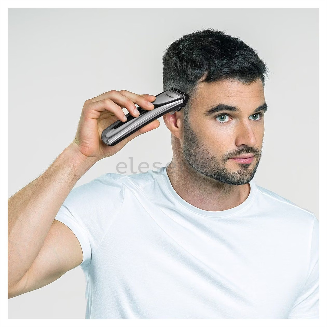 Wahl Elite Groom, sidabro/juodas - Kūno skustuvas