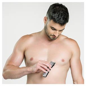 Wahl Elite Groom, sidabro/juodas - Kūno skustuvas