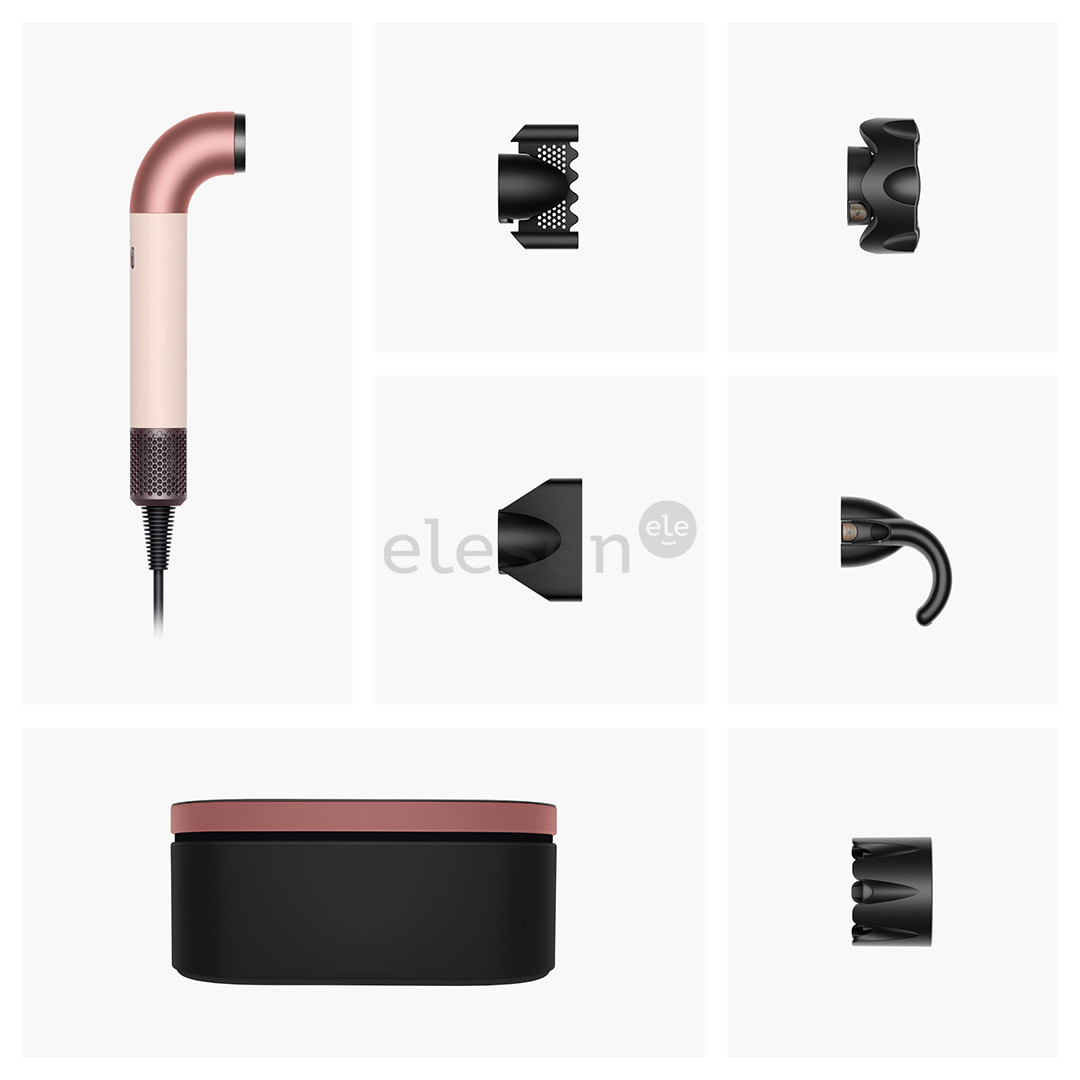Dyson Supersonic r, Straight+Wavy, Ceramic pink/Rose gold, розовый - Фен