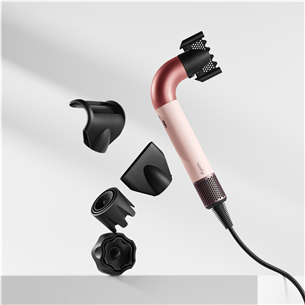 Dyson Supersonic r, Straight+Wavy, Ceramic pink/Rose gold - Hair dryer